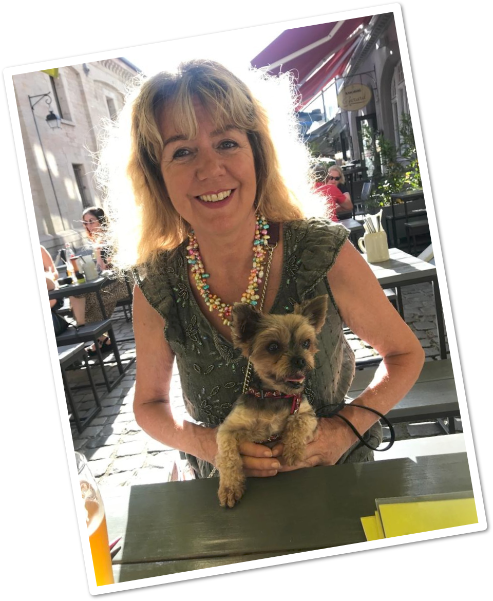 Marika mit Hund